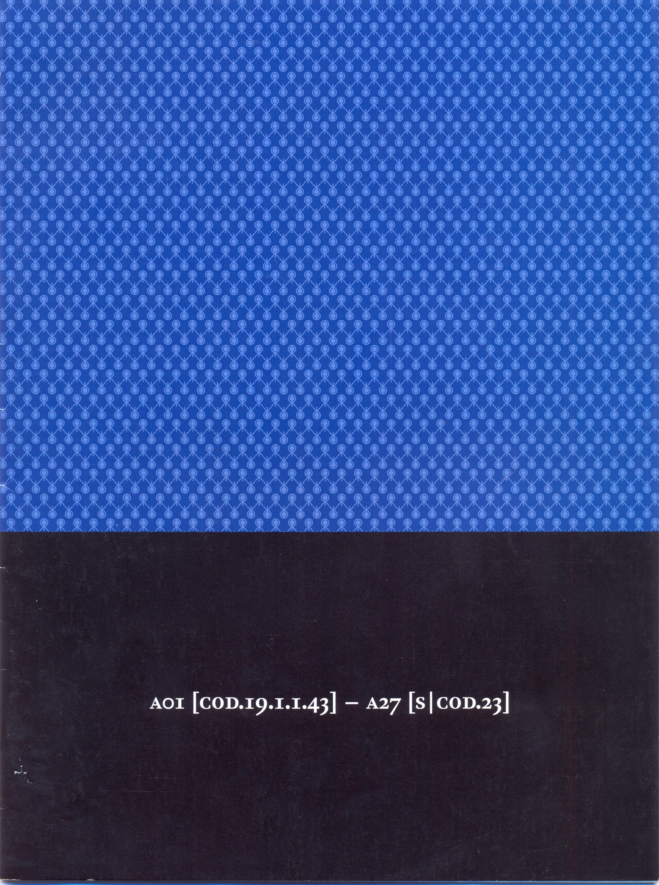 A01 [COD. 19.1.1.43] - A27 [S COD.23]